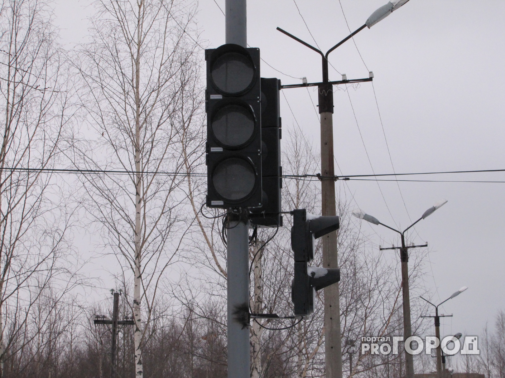 В Нижнем Новгороде отключили четыре светофора