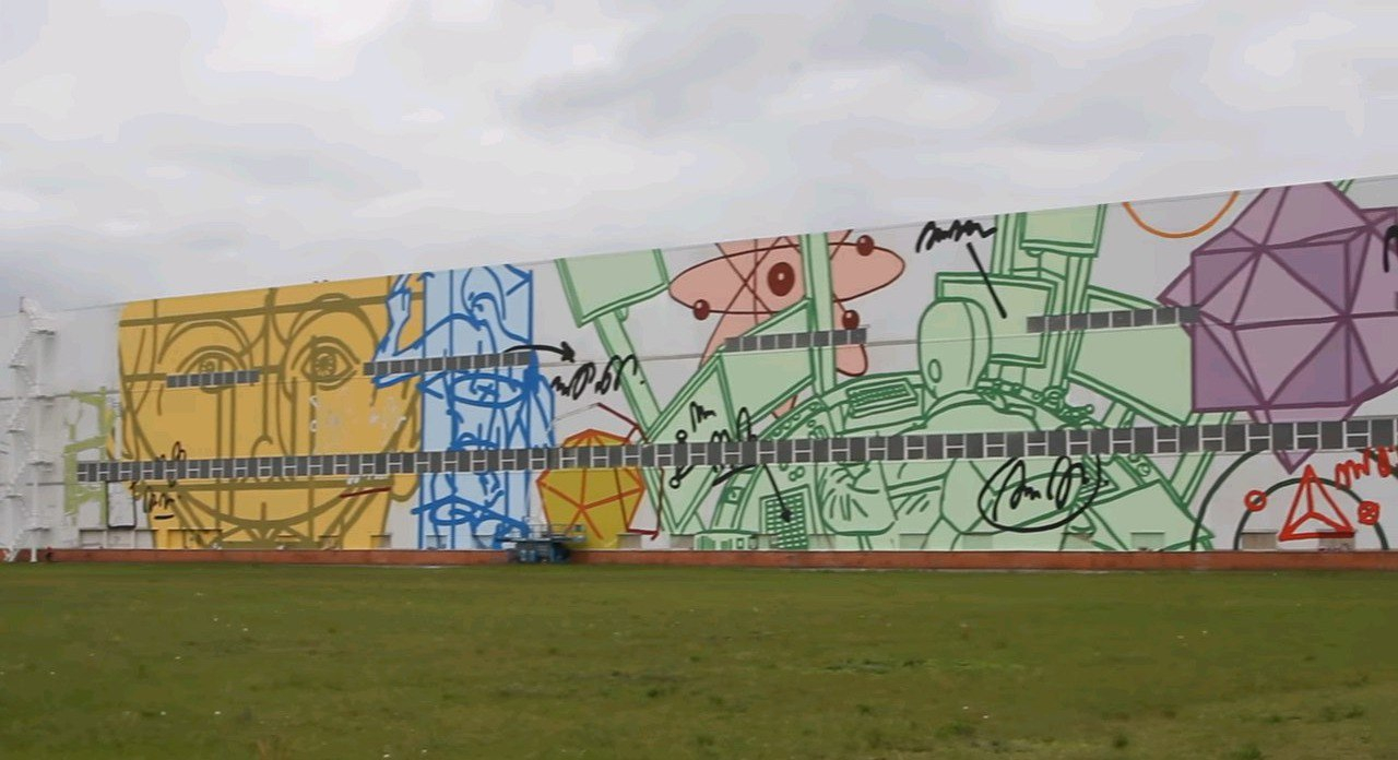 Граффити из Нижегородской области стало самым большим в Европе и России