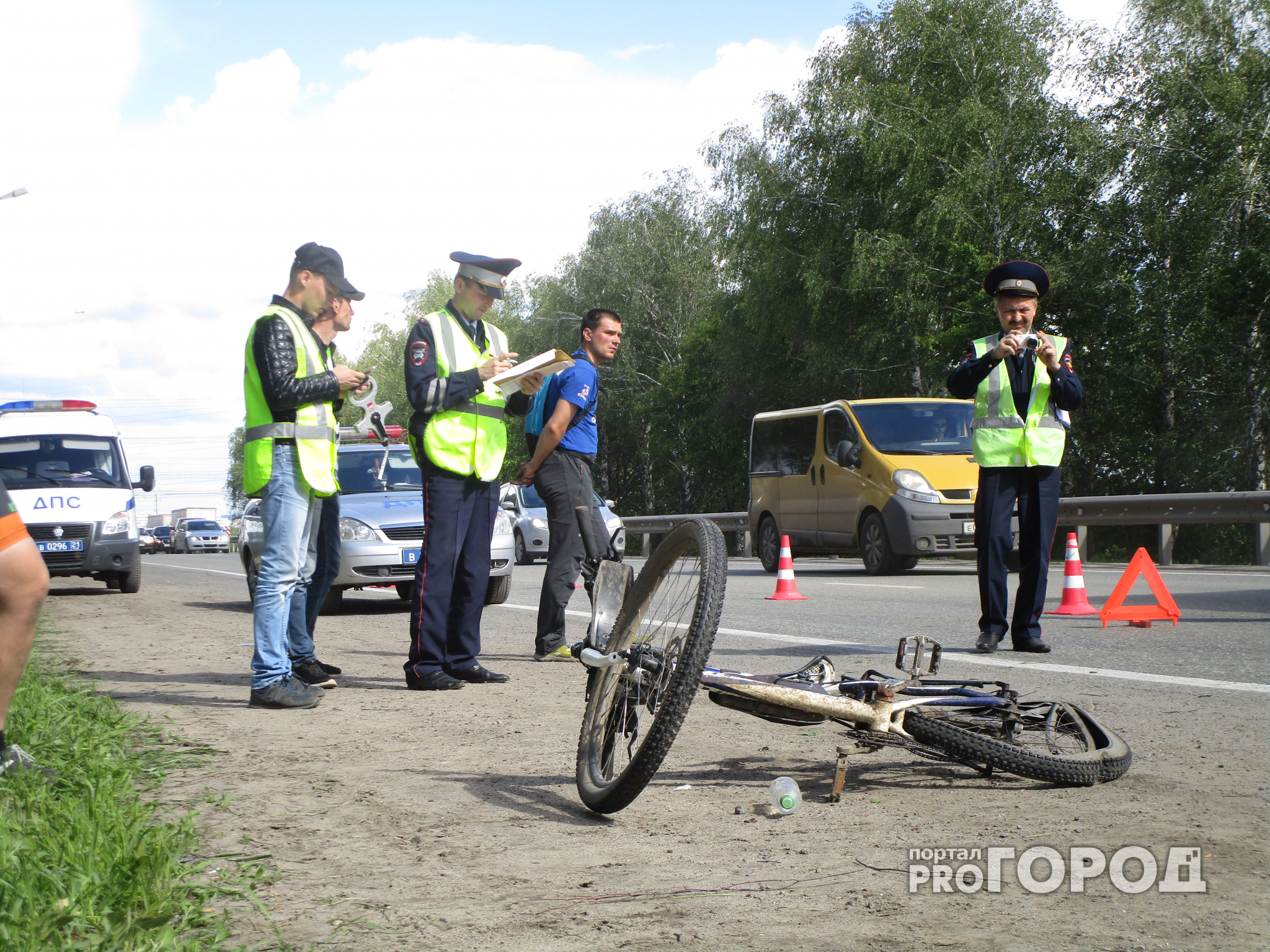 В Нижегородской области автобус сбил 12-летнего велосипедиста