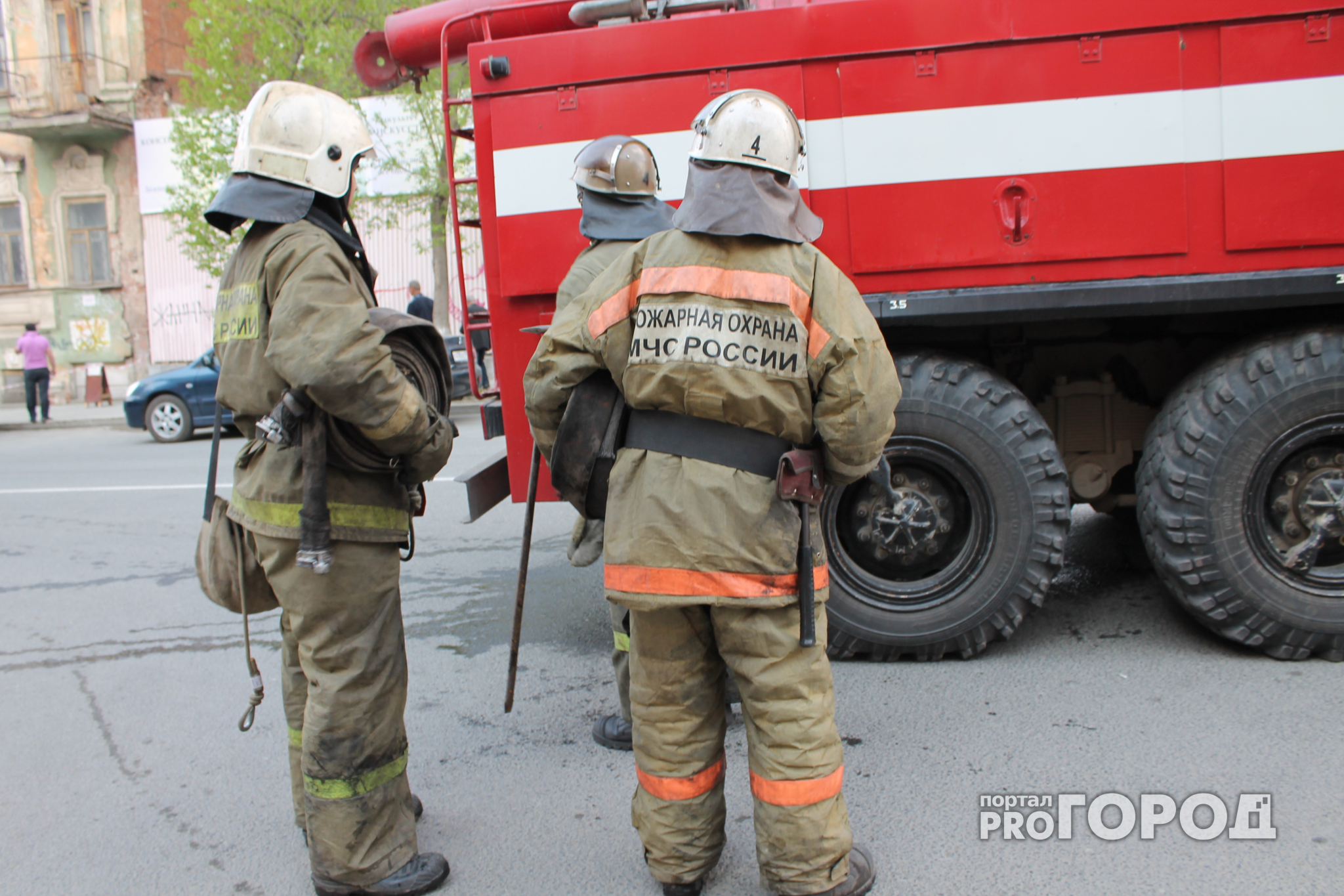 В Нижегородской области дом сгорел дотла вместе с хозяином