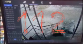 Появилось видео падения глыбы льда на детей в Шахунье