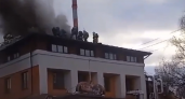 В центре Нижнего Новгорода загорелась шаурмичная