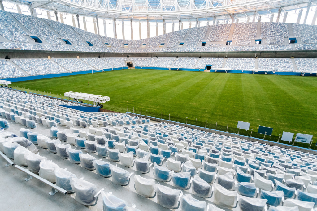 Строящийся стадион Нижний Новгород