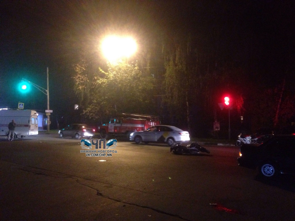 на улице Рябцева мотоциклист сбил насмерть пешехода вечером 8 сентября 2018 года