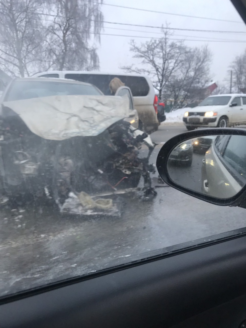 авария в Ольгино 5 февраля