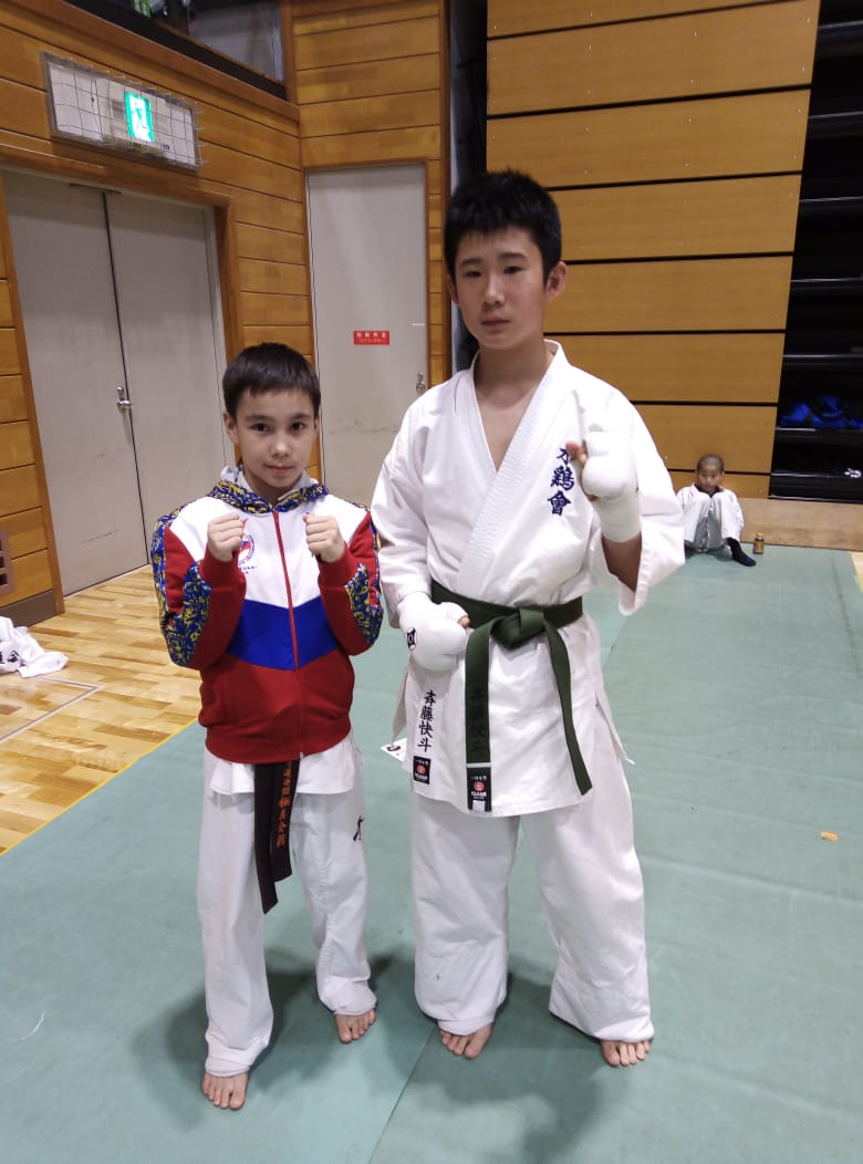 11-летний каратист Родион Мишулин взял бронзу на соревнованиях в Японии