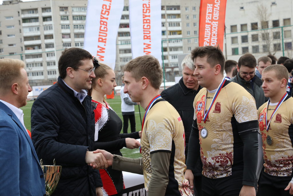 соревнования по регби в Дзержинске 13 и 14 апреля