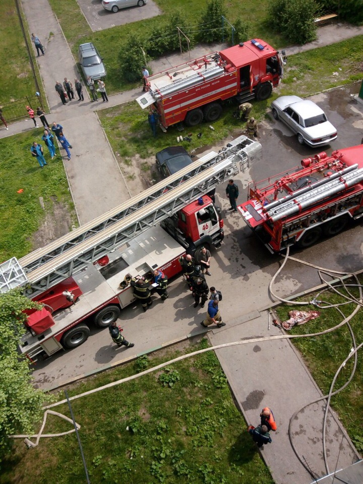 пожар на проспекте Ильича в Автозаводском районе 1 июня Нижний Новгород