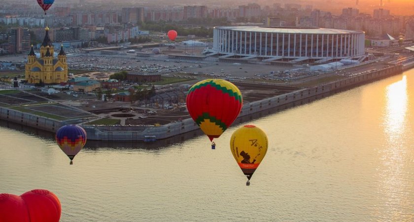 В Нижнем Новгороде вновь пройдет фестиваль воздушных шаров