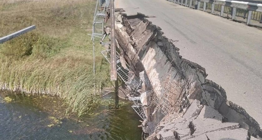 На ремонт рухнувшего моста через Ургу выделят сотни миллионов рублей