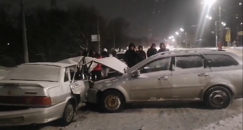ДТП произошло в Нижнем Новгороде в новогоднюю ночь 