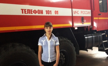14-летнюю нижегородку наградили за спасение шестерых детей из огня
