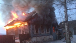 В Нижегородской области 49-летний мужчина погиб на пожаре в собственном доме