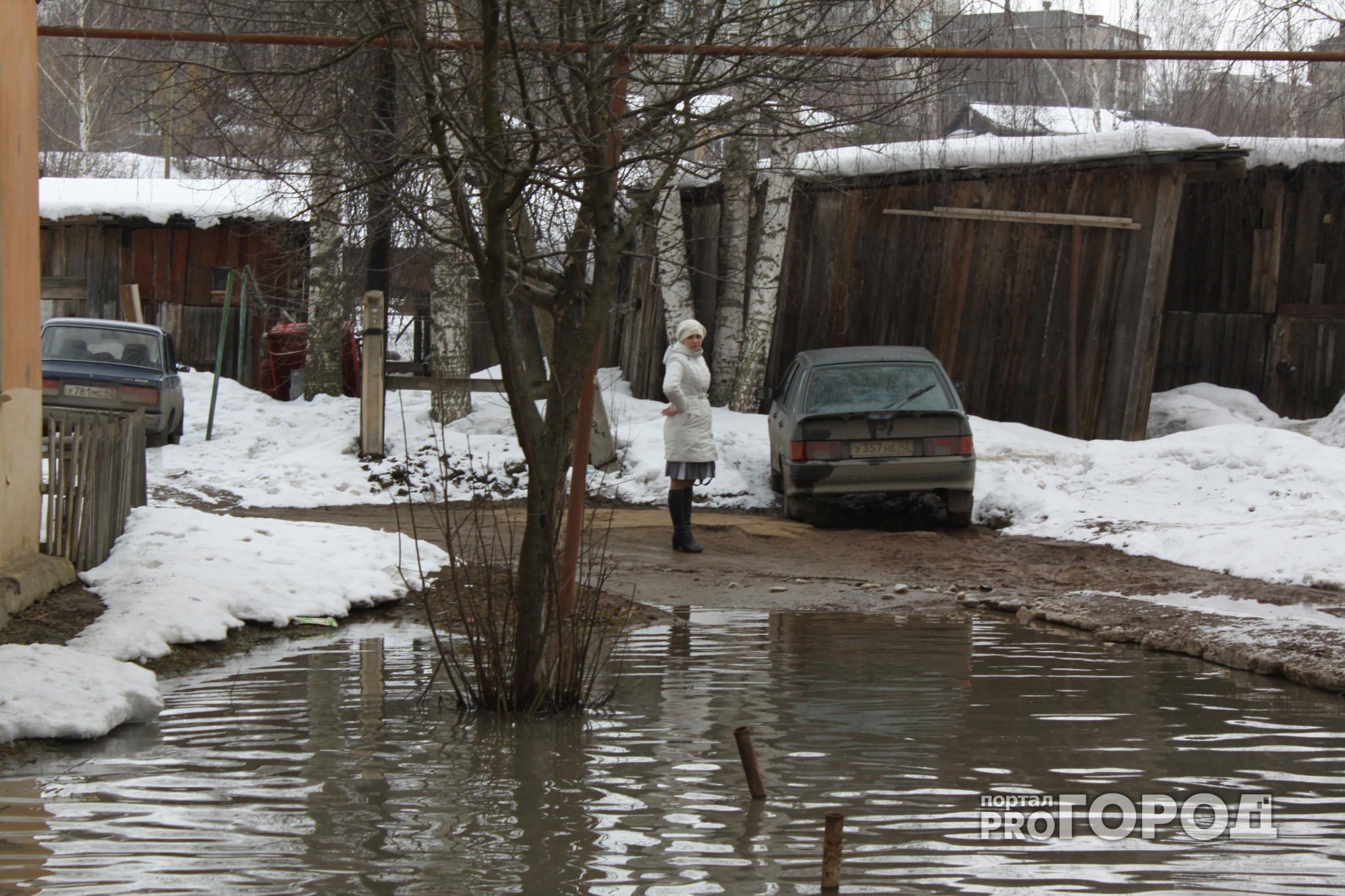 Участки автодорог затопило в Уренском и Навашинском районах