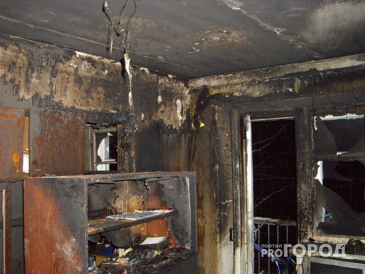 На Бору 67-летний пенсионер заживо сгорел в собственной квартире