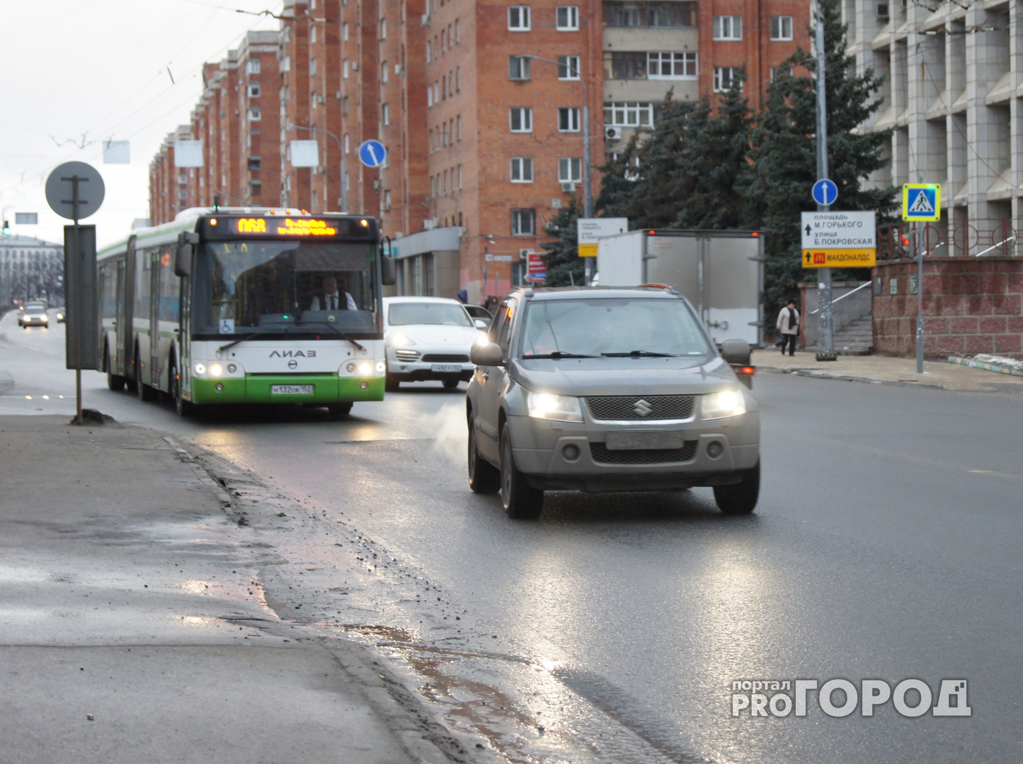 Схема движения транспорта изменится в центре Нижнего Новгорода 12 июня