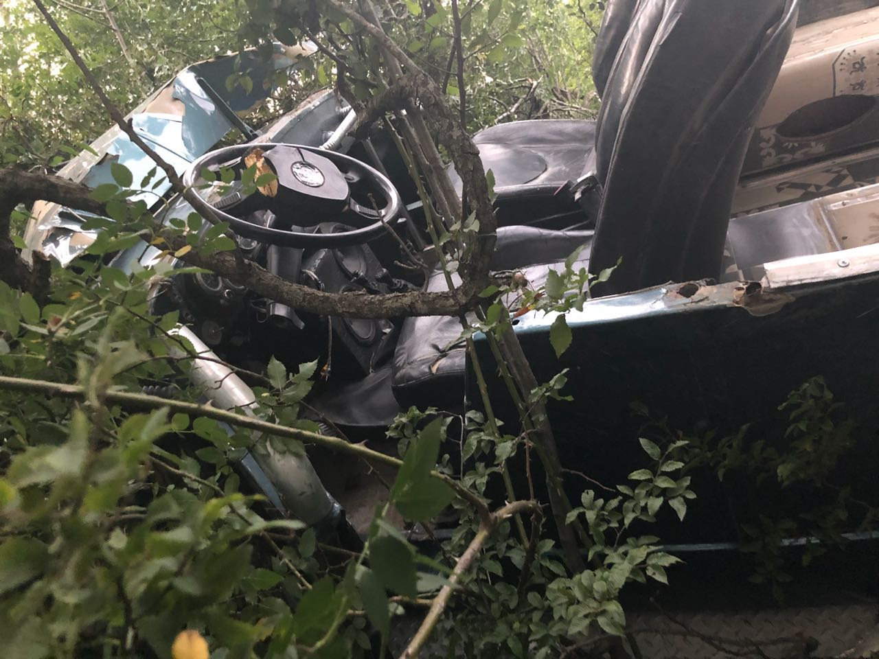 При падении машины с обрыва в Геленджике пострадали нижегородцы