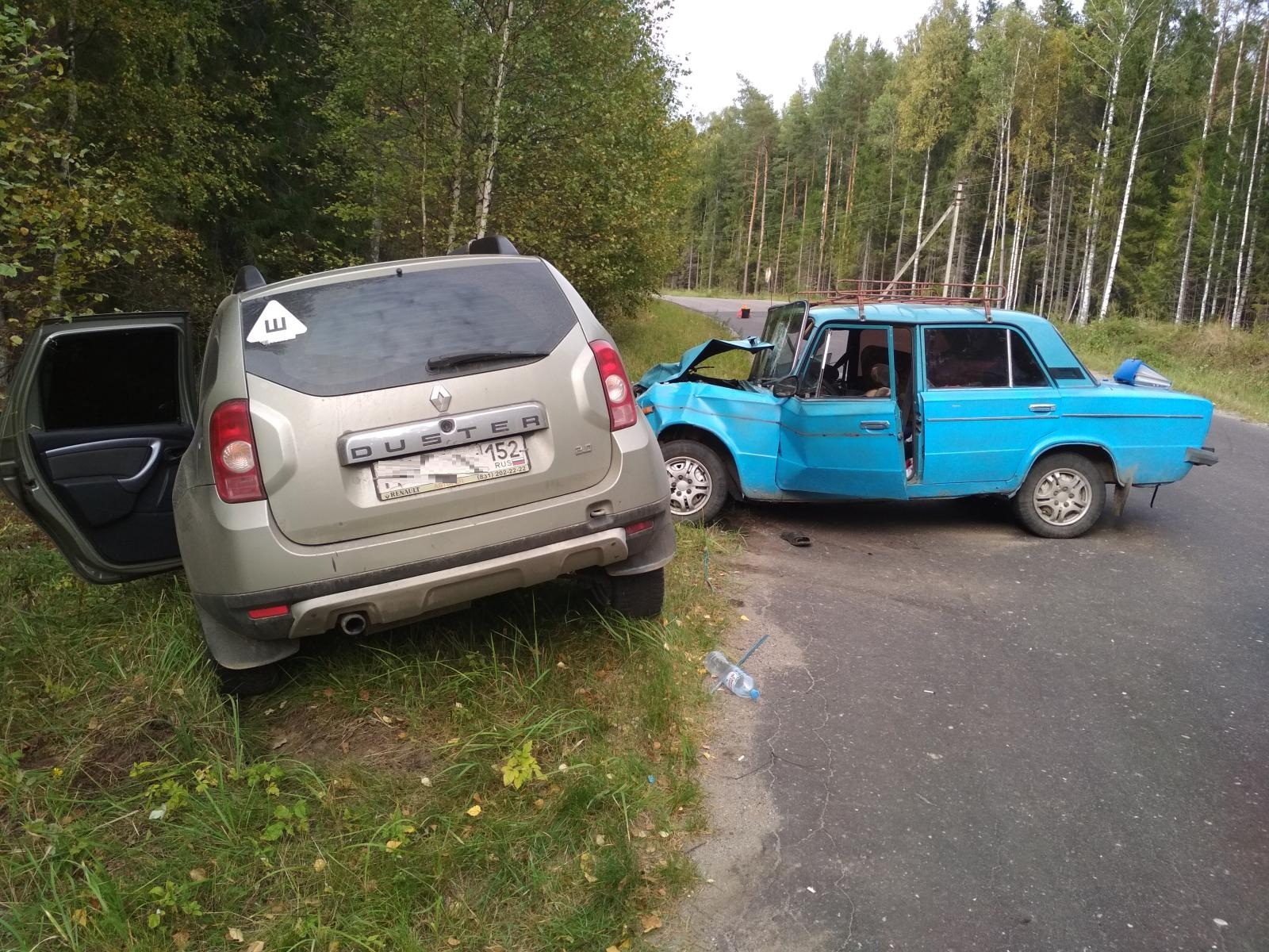 Пьяный водитель "копейки" устроил ДТП в Сокольском районе (ФОТО)