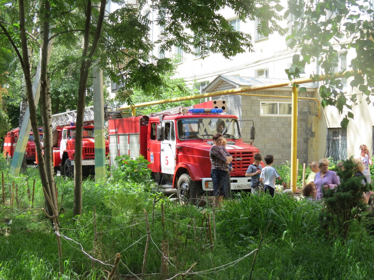 55-летний курильщик пострадал на пожаре в Приокском районе