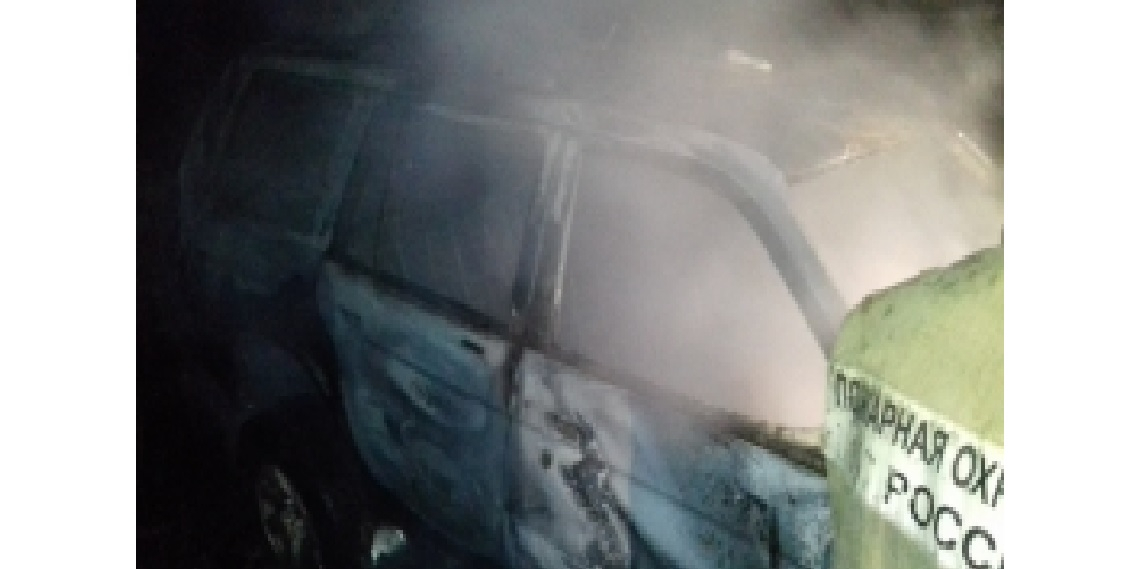 Водитель иномарки получил сильные ожоги при возгорании автомобиля в Арзамасском районе