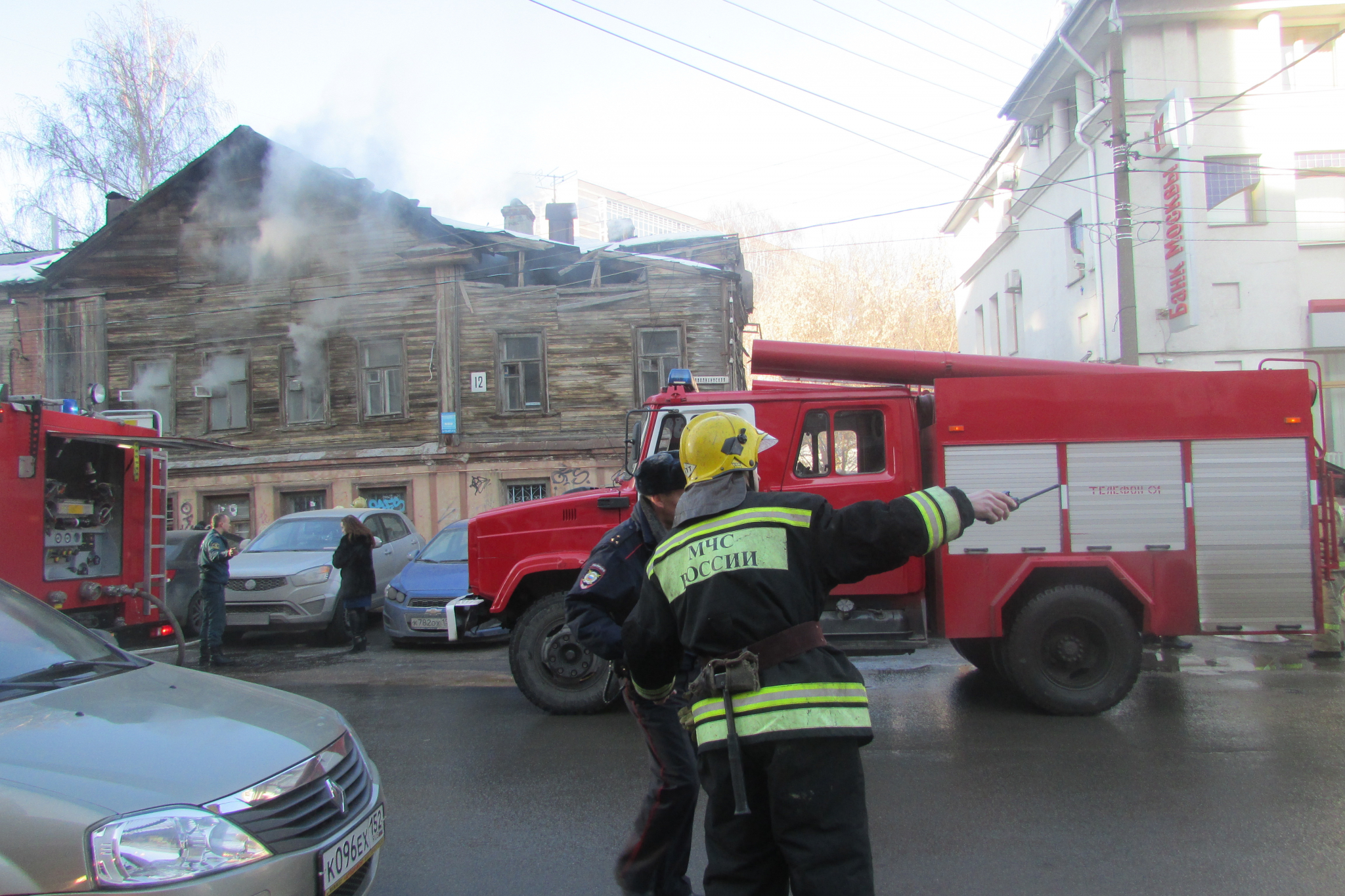 68-летний пенсионер пострадал при пожаре в жилом доме в Нижнем Новгороде