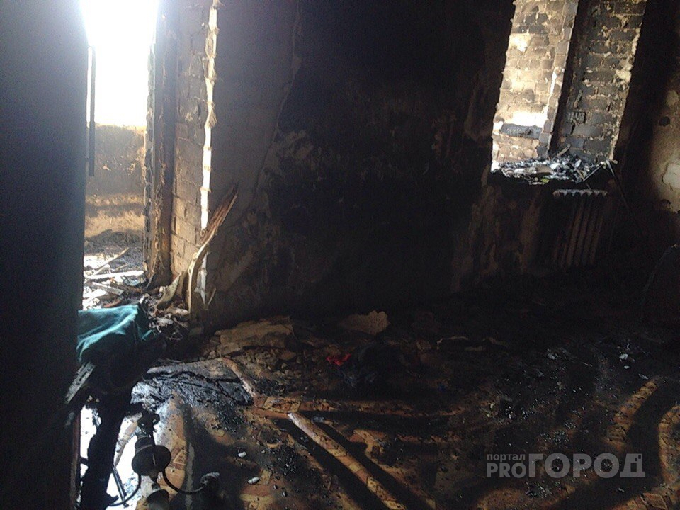 Трое жителей Сормовского района пострадали на пожаре, есть погибший