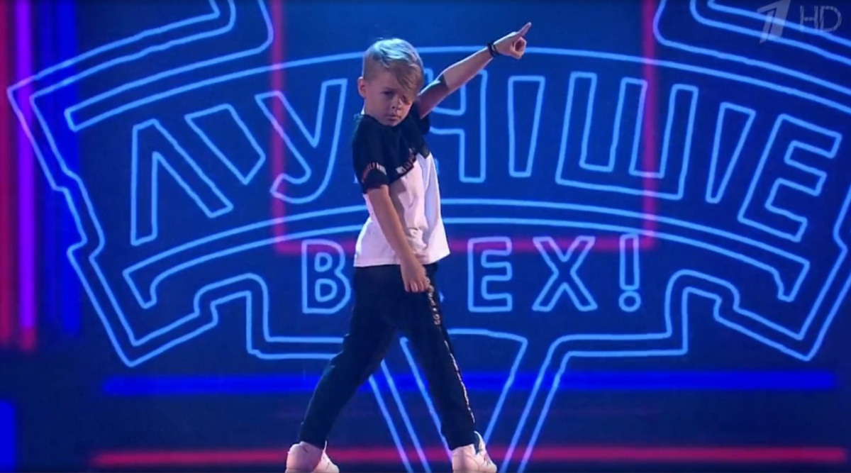 10-летний Егор Маслов станцевал хип-хоп на Первом канале (ВИДЕО)