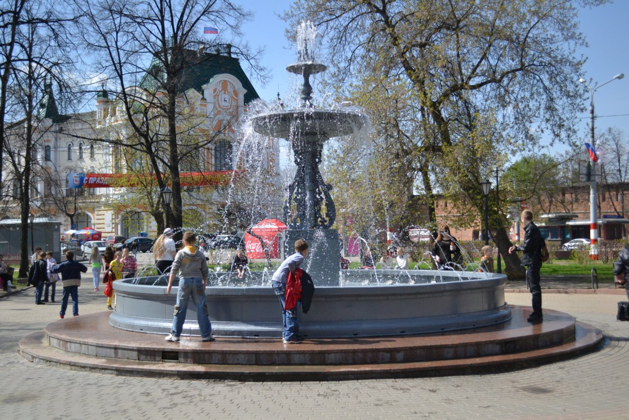 13 фонтанов восстановят в Нижнем Новгороде в 2019 году