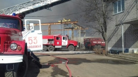 Открытое горение на моторном заводе в Нижегородской области ликвидировано