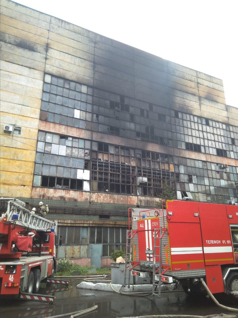 Пожар в цехе завода ГАЗ в Нижнем Новгороде ликвидирован (ВИДЕО)