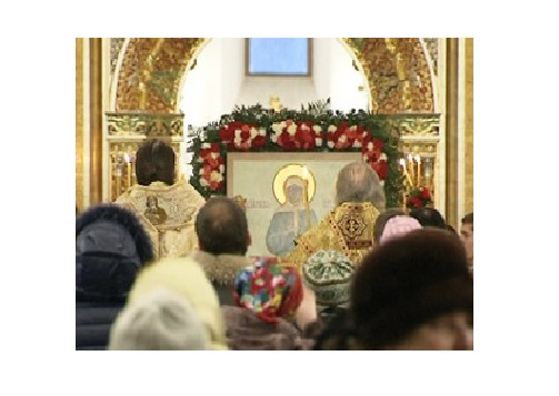 Икона блаженной Матроны Московской прибыла в нижегородский храм