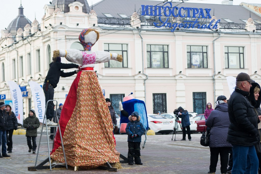 Масленичные гуляния пройдут на Нижегородской ярмарке 1 марта