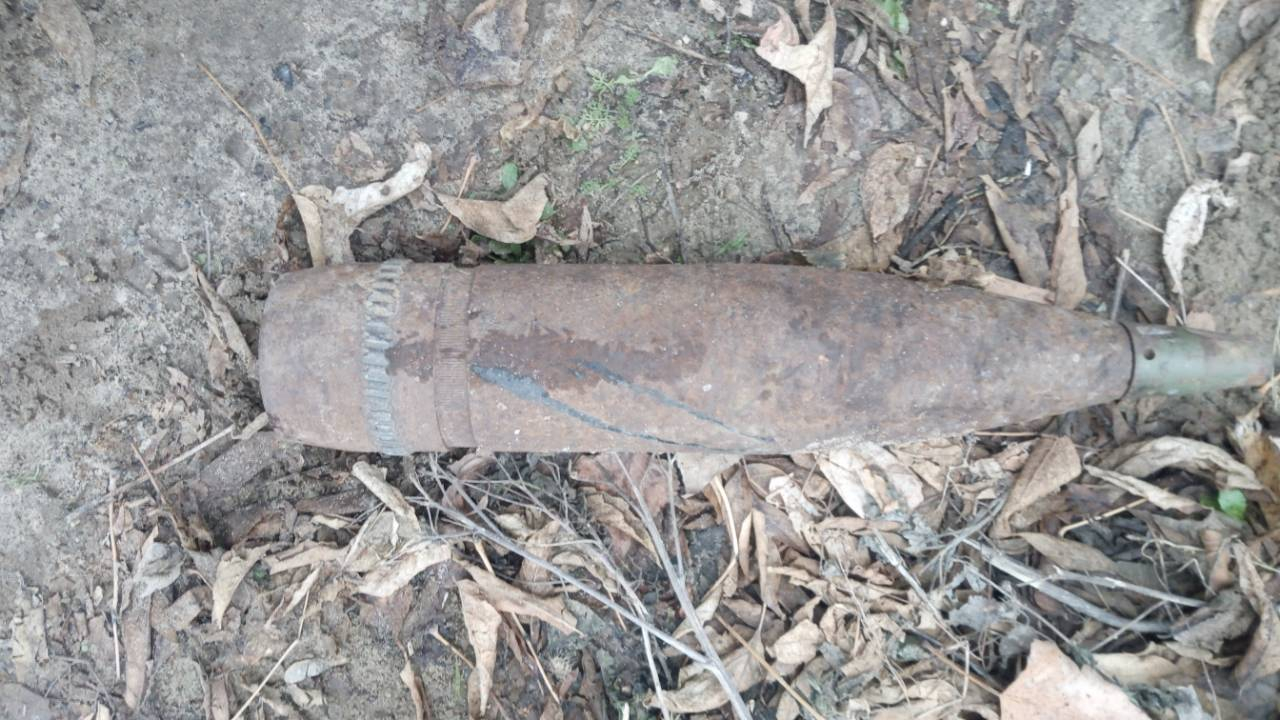 Нижегородец нашел артиллерийский снаряд в руинах разрушенного дома