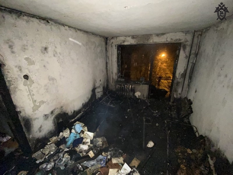 Две женщины-соседки погибли на пожаре в Ленинском районе