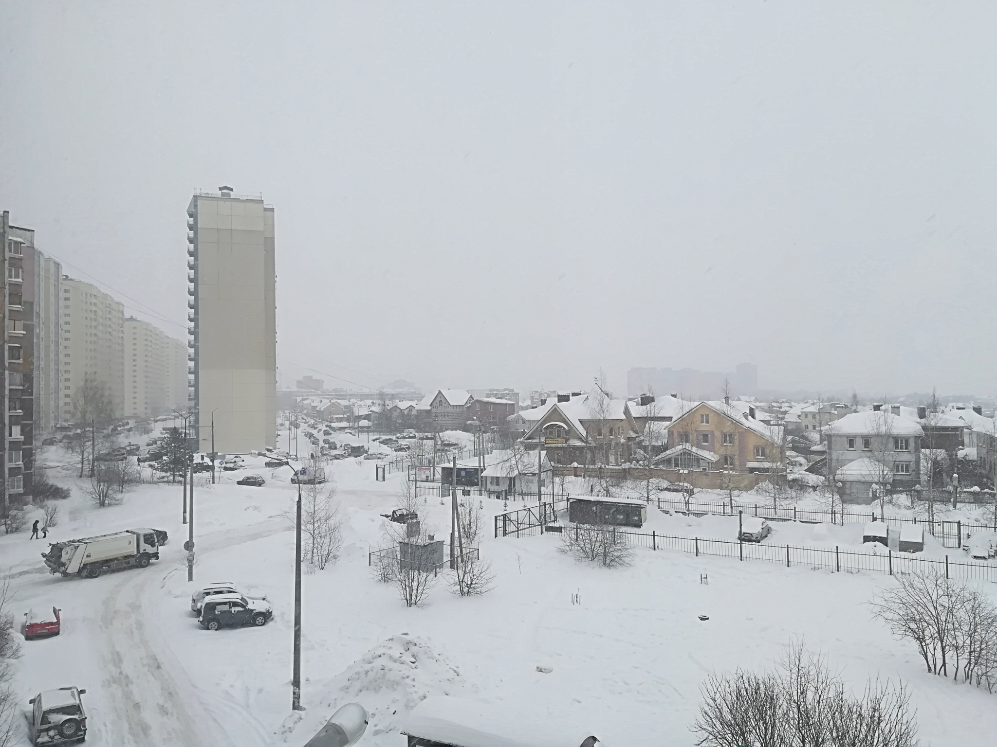 Сильный снегопад накроет Нижегородскую область 25 февраля