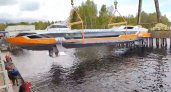 В Чкаловском районе спустили на воду второй "Метеор 120Р"