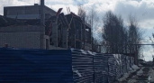Конструкции недостроенной школы обрушились в городе Павлово: есть пострадавший 