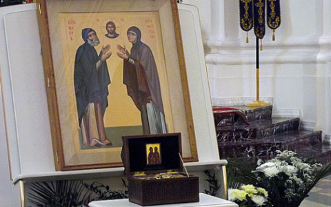 Ковчег с мощами святых Петра и Февронии Муромских пребудет в Нижний Новгород