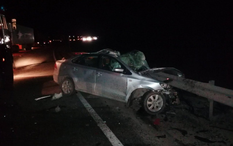 Массовая авария на трассе в Лысковском районе: двое погибших и двое пострадавших (ФОТО)