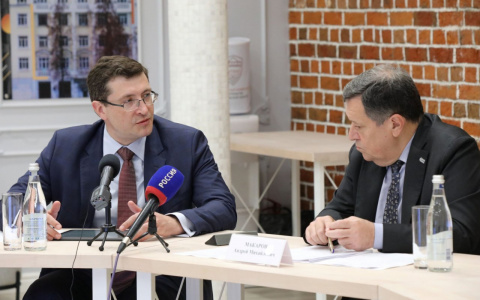 Глеб Никитин и Андрей Макаров провели совещание с экономическим блоком правительства региона